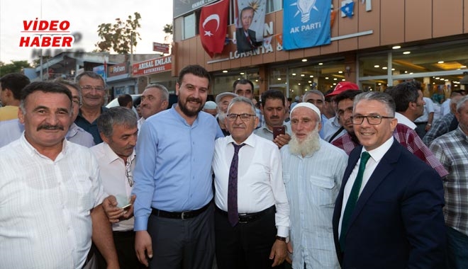 BAŞKAN BÜYÜKKILIÇ, İNCESU VE YAHYALI´DA