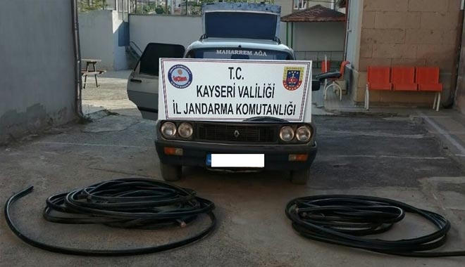 ENERJİ NAKİL KABLOSU ÇALAN BİR KİŞİ TUTUKLANDI