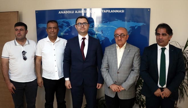 KAYSERİ GAZETECİLER CEMİYETİ´NDEN AA´YA ZİYARET