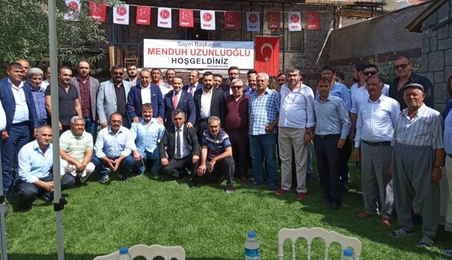 BAŞKAN UZUNLUOĞLU´NA ALAGAZİ´DE KARŞILAMA