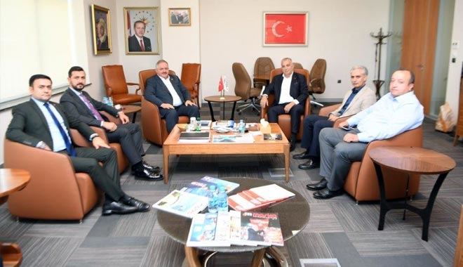 ÇALIŞMALAR HAKKINDA BİLGİ ALDI