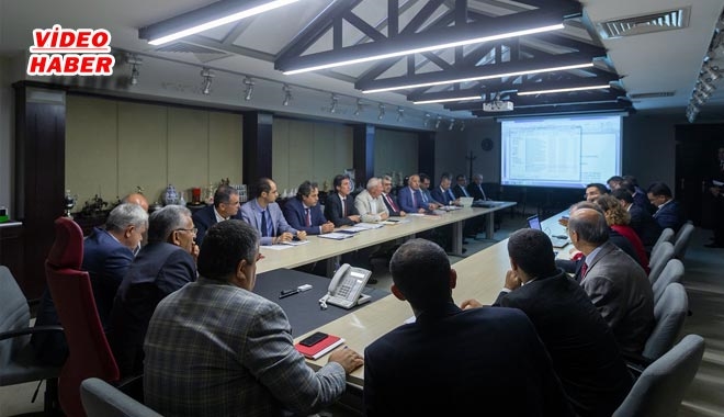 BÜYÜKKILIÇ´TAN KOORDİNASYON TOPLANTISI