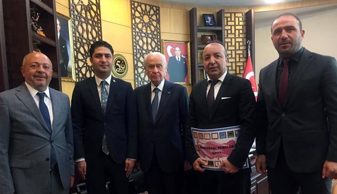PINARBAŞI´NDAKİ TÜRKLÜK ANITININ AÇILIŞINI BAHÇELİ YAPACAK