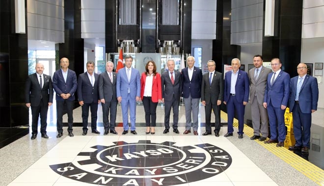 CHP MİLLETVEKİLLERİNDEN KAYSO´YA ZİYARET