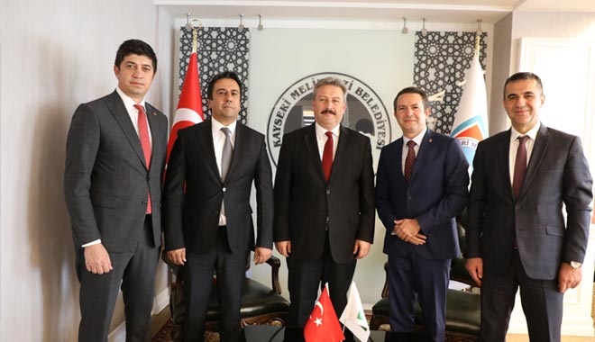 KAYSERİGAZ´DAN PALANCIOĞLU´NA ZİYARET