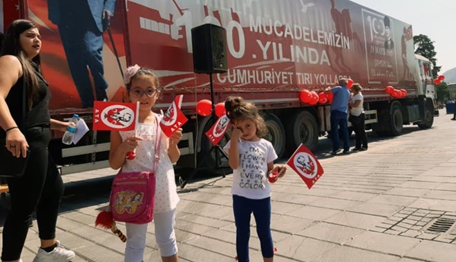 CUMHURİYET TIRI 2 GÜN BOYUNCA KAYSERİ´DE