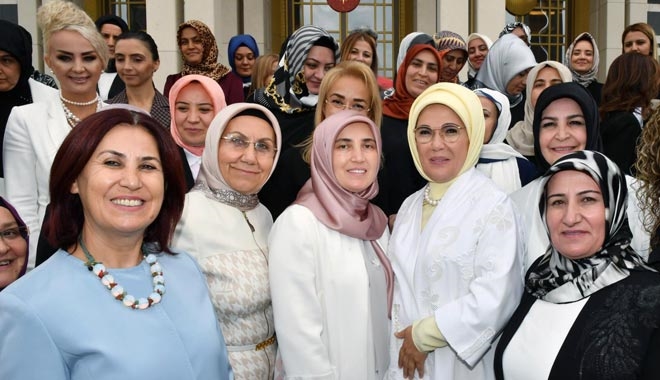 BAŞKAN BÜYÜKKILIÇ´IN EŞİ CUMHURBAŞKANLIĞI KÜLLİYESİ´NDE