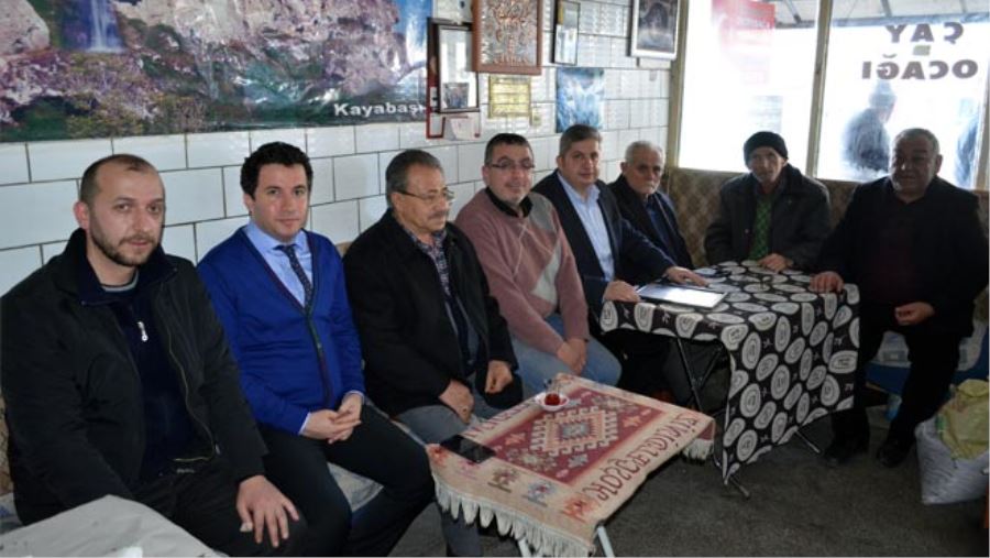 KAYMAKAM ŞAHİN VE BAŞKAN ALTUN,