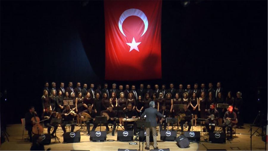 KAYSERİ İL MİLLİ EĞİTİM MÜDÜRLÜĞÜ KOROSU, TÜRK SANAT MÜZİĞİ KONSERİ VERDİ