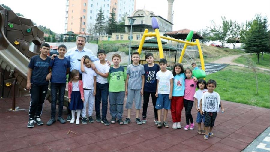 PARKLARIMIZ ÇOCUKLARIMIZIN HİZMETİNDE