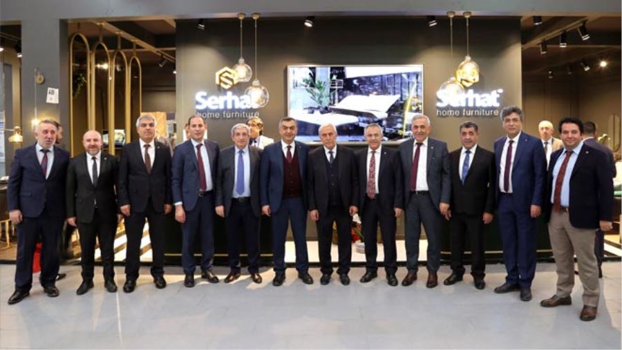 KAYSO İMOB’A KATILAN KAYSERİLİ FİRMALARI ZİYARET ETTİ