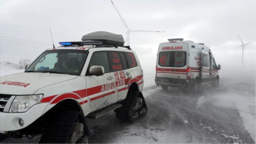 112 EKİPLERİNDE DURMAK YOK