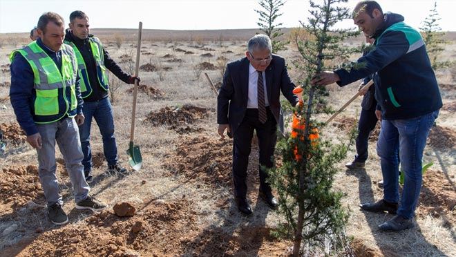 BÜYÜKKILIÇ ORMAN YANGINLARINA MEYDAN OKUDU