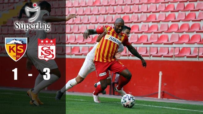 ANADOLU DERBİSİ’Nİ KAZANAN SİVASSPOR