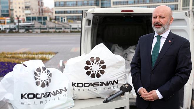 KOCASİNAN, İHTİYAÇ SAHİPLERİNİN YÜZÜNÜ GÜLDÜRMEYE DEVAM EDİYOR