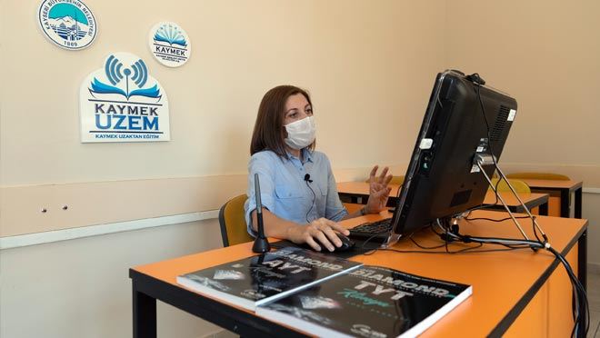 KAYMEK UZEM ÖĞRENCİLERİ, İLK ONLİNE DENEME SINAVINA HAFTA SONU GİRECEK