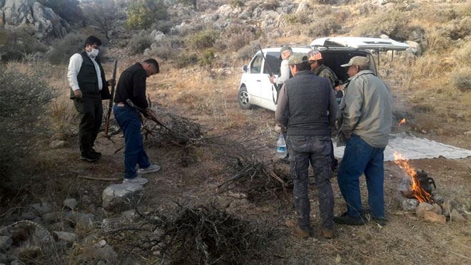 YASAK AVLANAN 8 KİŞİYE 5 BİN TL CEZA YAZILDI