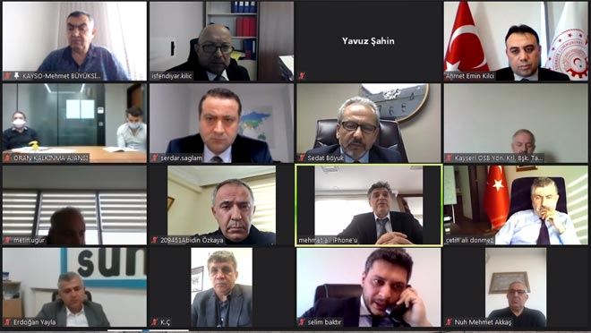 SÜNGER HAMMADDESİ ÜRETİM TESİSİ İSTİŞARE TOPLANTISI YAPILDI