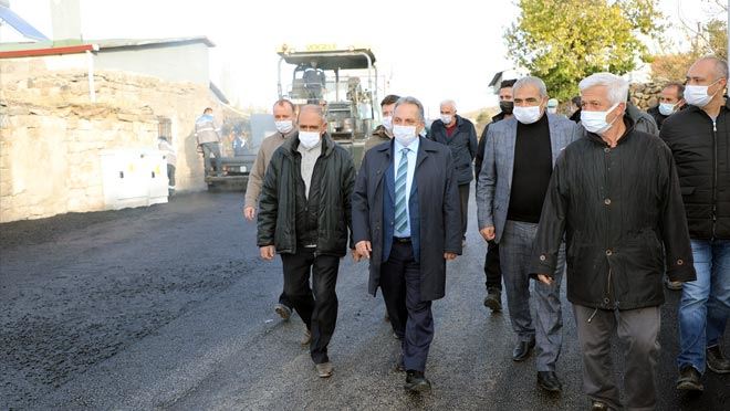 ENDÜRLÜK’E SOĞUK GÜNDE SICAK ASFALT