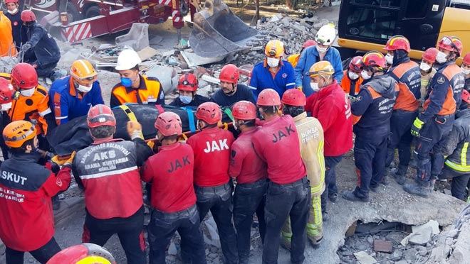 5 KİŞİLİK JAK TİMİ DEPREM BÖLGESİNDE GÖREVLENDİRİLDİ