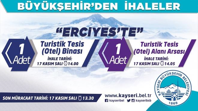 BÜYÜKŞEHİR’DEN İHALELER