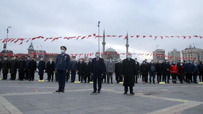 ATA’NIN KAYSERİ’YE GELİŞİ 101. YILINDA COŞKU İLE KUTLANDI