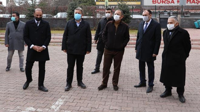 MELİKGAZİ ŞEHİR MERKEZİNİ GÜZELLEŞTİRİYOR