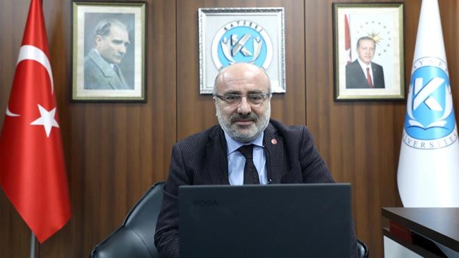 KAYÜ REKTÖRÜ KARAMUSTAFA, COVİD-19 SONRASINDAKİ MUHTEMEL TURİZM EĞİLİMLERİNİ E-PANELDE DEĞERLENDİRDİ