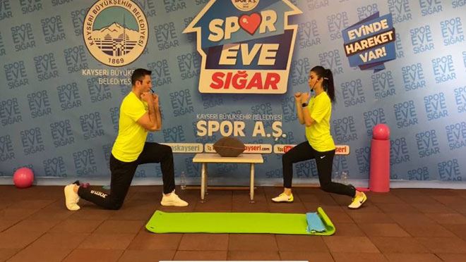 BÜYÜKŞEHİR BELEDİYESİ SPOR A.Ş.’DEN ONLİNE HİZMET