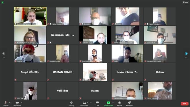 BENLİ, AİLE HEKİMLERİNİN PANDEMİ ÇALIŞMALARI DEĞERLENDİRİLDİ