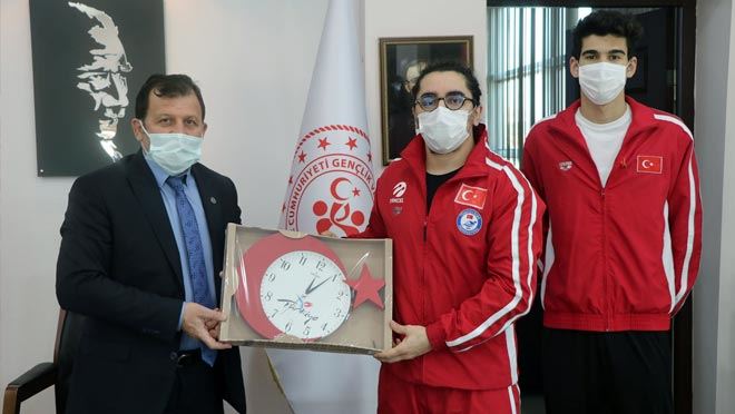 REKORTMEN SPORCUDAN KABAKCI’YA ZİYARET