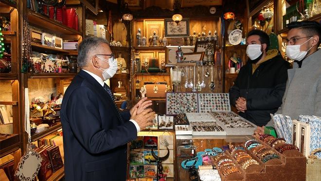 BAŞKAN BÜYÜKKILIÇ YİNE SAHAYA ÇIKTI YİNE HATIRLATMALARDA BULUNDU