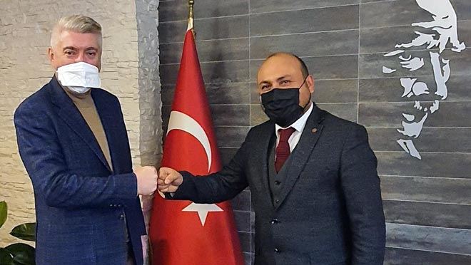 BAŞKAN TOK’TAN BAŞKAN VAROL’A HAYIRLI OLSUN ZİYARETİ