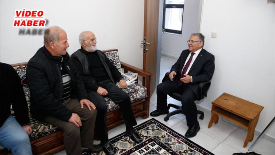 BAŞKAN BÜYÜKKILIÇ, ULU ÇINARLARLA BİRLİKTE