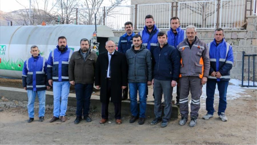 BAŞKAN ÖZTÜRK BELEDİYE KADEMESİNİ ZİYARET ETTİ