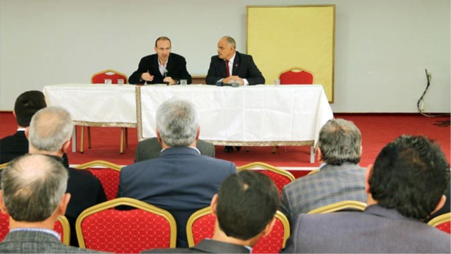 BAŞKAN ÖZTÜRK MUHTARLARLA İSTİŞARE YAPTI