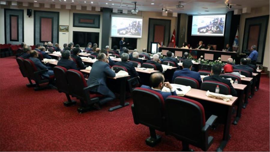 MECLİS ÜYELERİNE GERİ DÖNÜŞÜM ÇALIŞMALARI ANLATILDI