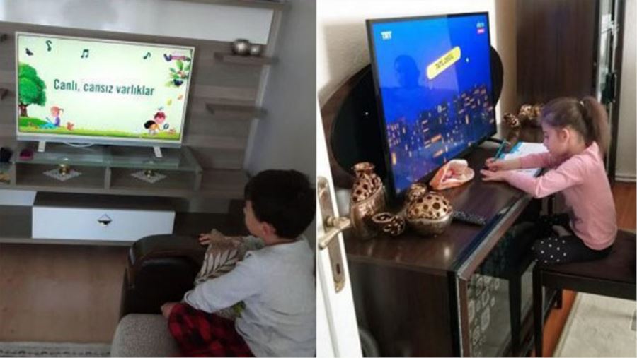 UZAKTAN EĞİTİM BUGÜN SABAH BAŞLADI