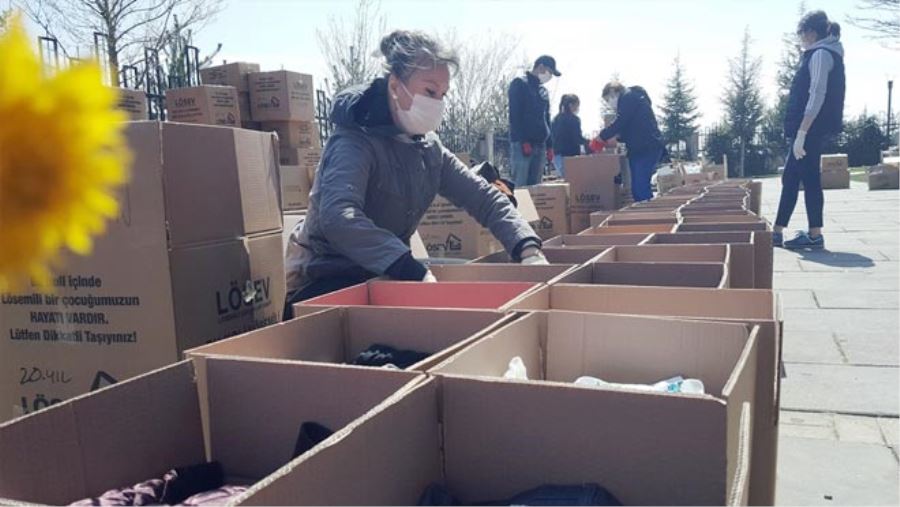 LÖSEV KORONA GÜNLERİ’NDE İŞ BAŞINDA