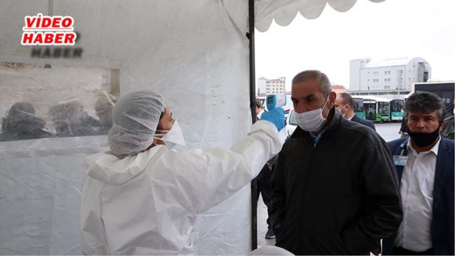 KORONA VİRÜS TESTİ POZİTİF ÇIKAN HALK OTOBÜSÜ ŞOFÖRLERİ