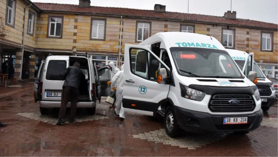 BÜYÜKŞEHİR’DEN İLÇELERE 25 BİN LİTRE DEZENFEKSİYON İLACI