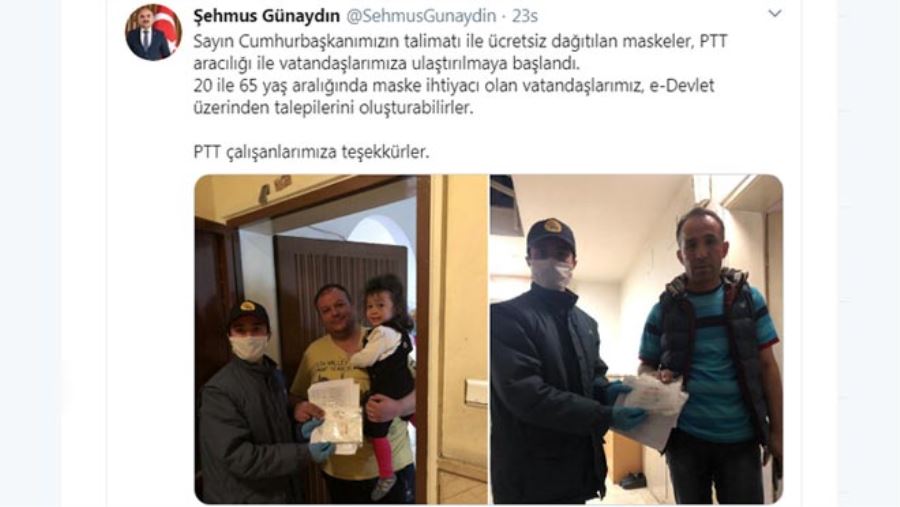 ÜCRETSİZ MASKELER KAYSERİ