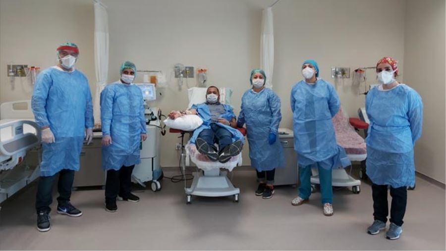 İMMÜN PLAZMA YÖNTEMİNDE İLK ÖRNEK  