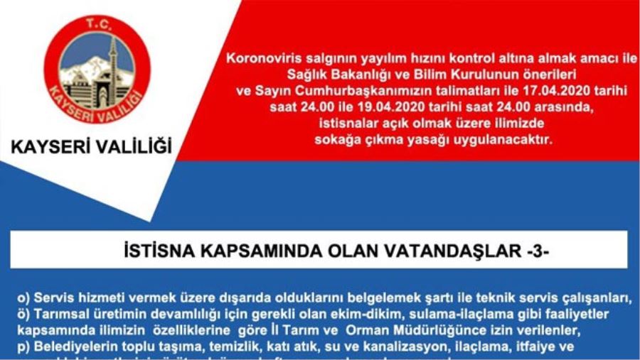 TARIMSAL ÜRETİM ÇALIŞANLARINI İSTİSNA