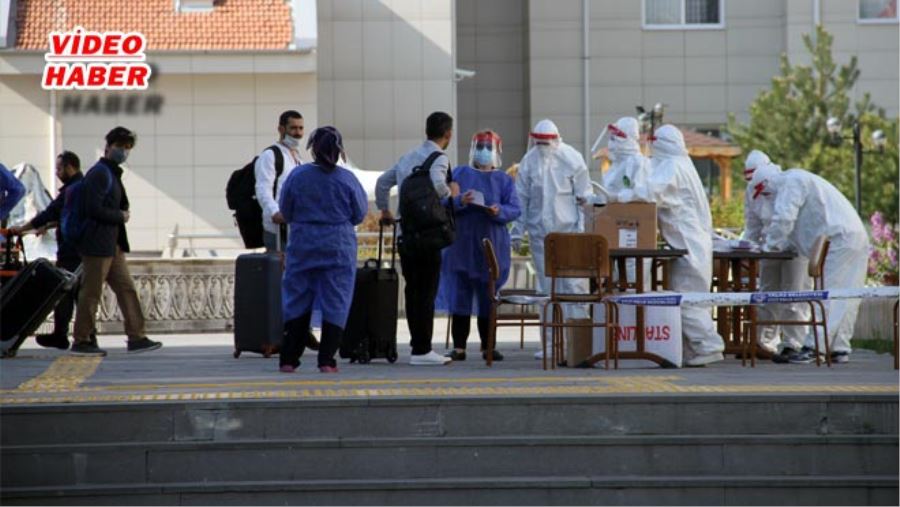 KARANTİNA SÜRELERİ DOLAN 248 KİŞİ EVLERİNE GÖNDERİLDİ