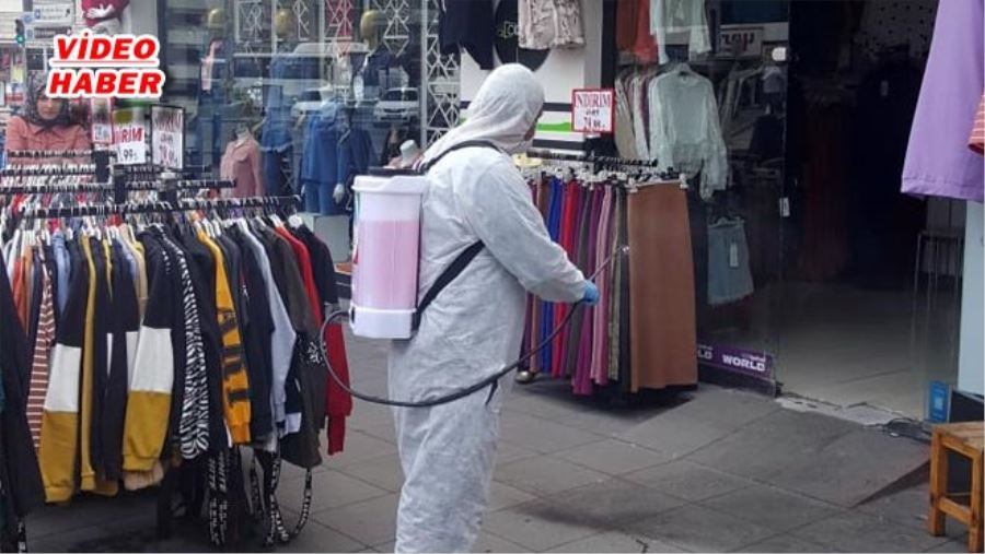 MELİKGAZİ’DE SALGIN ÖNLEMLERİ SÜRÜYOR