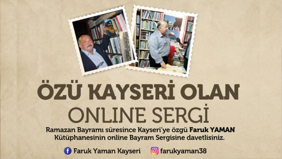 FARUK YAMAN’DAN ONLİNE SERGİ