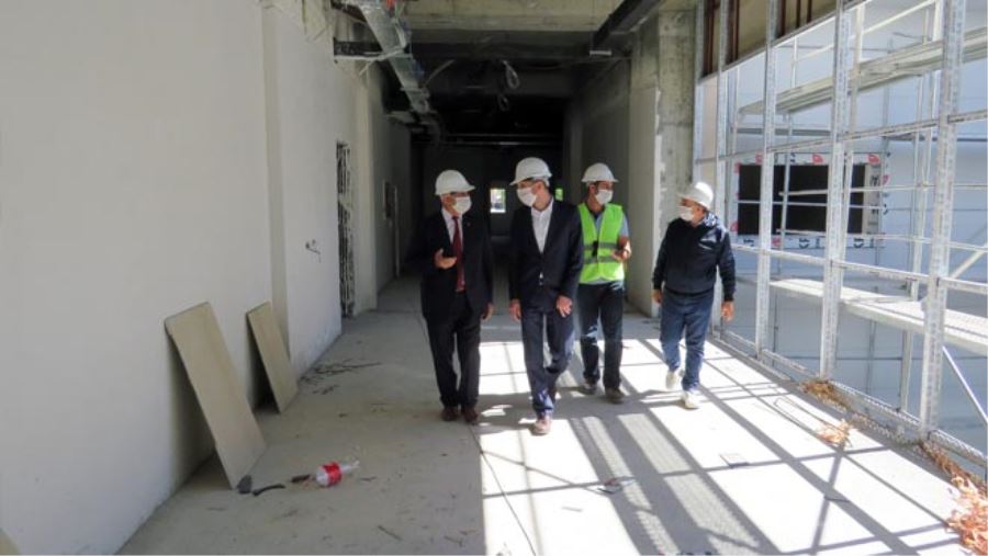 YAHYALI YENİ HASTANESİNE EKİM AYINDA KAVUŞACAK