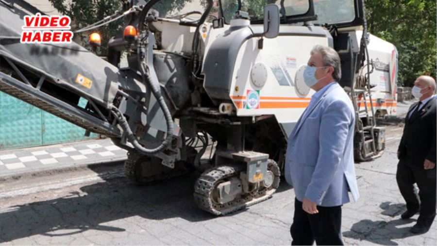 ESENYURT MAHALLESİ’NDE ASFALT ÇALIŞMASI