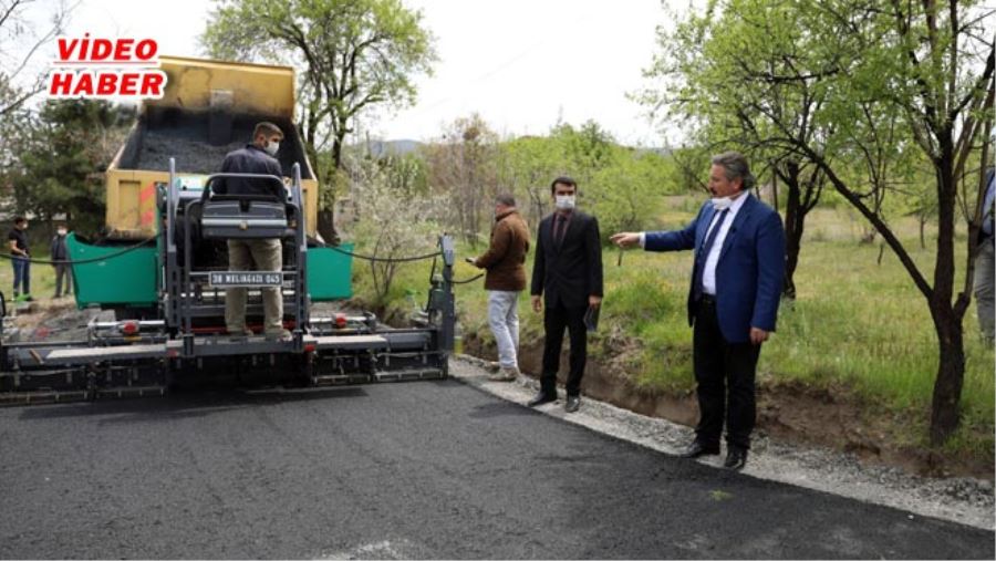 EĞRİBUCAK’TA DAR SOKAKLAR ASFALTLANDI